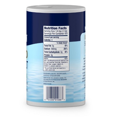 Morton Iodized Sea Salt - 26oz