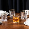 Lorren Home Trends Marilyn Gold Double Old Fashion Tumblers, Set of 4 - 4 of 4