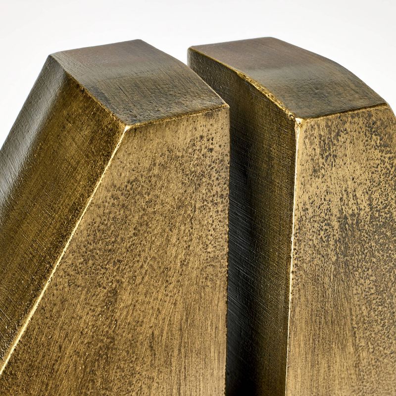 Set of 2 Brass Modern Bookends - Threshold&#8482; designed with Studio McGee, 4 of 5