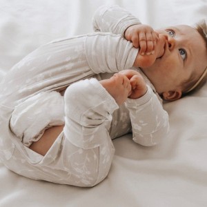günamüna® Baby Bamboo Rayon Sleeper Pajama with DIAPER-ZiP - 1 of 4