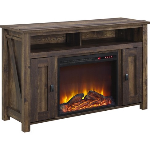 Ameriwood home overland electric on sale corner fireplace up