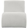 Meridian Furniture,Mulberry Boucle Fabric Accent Chair - 3 of 4