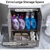 Mastgoal 24" Farmhouse Bathroom Vanity with Sink, Bathroom Dresser with Large Storage Drawer - 3 of 4