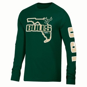 NCAA South Florida Bulls Men's Long Sleeve T-Shirt - 1 of 3