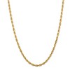 Black Bow Jewelry 4.5mm, 14k Yellow Gold, D/C Quadruple Rope Chain Necklace - 3 of 4