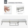 Twin Size Folding Bed with Thick Padded Foam for Small Room, Living Room - 3 of 4