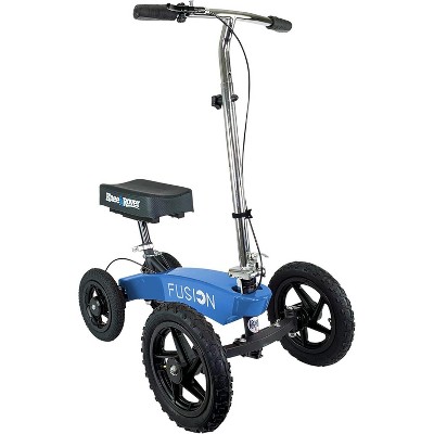 KneeRover All Terrain Fusion Patented Knee Scooter with 4 Wheel Steering