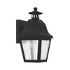 Livex Lighting Amwell 1 - Light Wall Light in  Black - 4 of 4