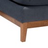 Baxton Studio Linanas Modern Dark Grey Fabric Right Facing Sectional Sofa - 4 of 4