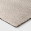 Gingham Washable Rug Heathered Gray/Ivory - Threshold™ - 4 of 4