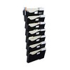 Universal Grande Central Filing System, 7 Sections, Legal/Letter Size, Wall Mount, 16" x 4.75" x 38.25", Black, 7/Pack - image 2 of 4