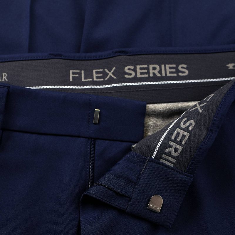 Haggar H26 Men's Flex Series Ultra Slim Suit Pants - Midnight Blue, 5 of 7