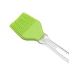 Unique Bargains Pastry Brush 39g Flat Head Pastry Brush Color Block Dishwasher Safe Silicone PP 9.45"x2.17" 1Pcs - 4 of 4