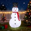 Karl Home 4ft Pre-lit Christmas Snowman Decoration - 2 of 4