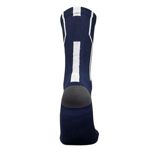 Mk Socks Player ID Jersey Number SINGLE Crew Sock - Navy Blue, White - 1 of 1