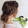 Unique Bargains Women's Butterfly Hair Clips 4.13"x3.58"x1.57" Green Black 1 Pc - 2 of 3