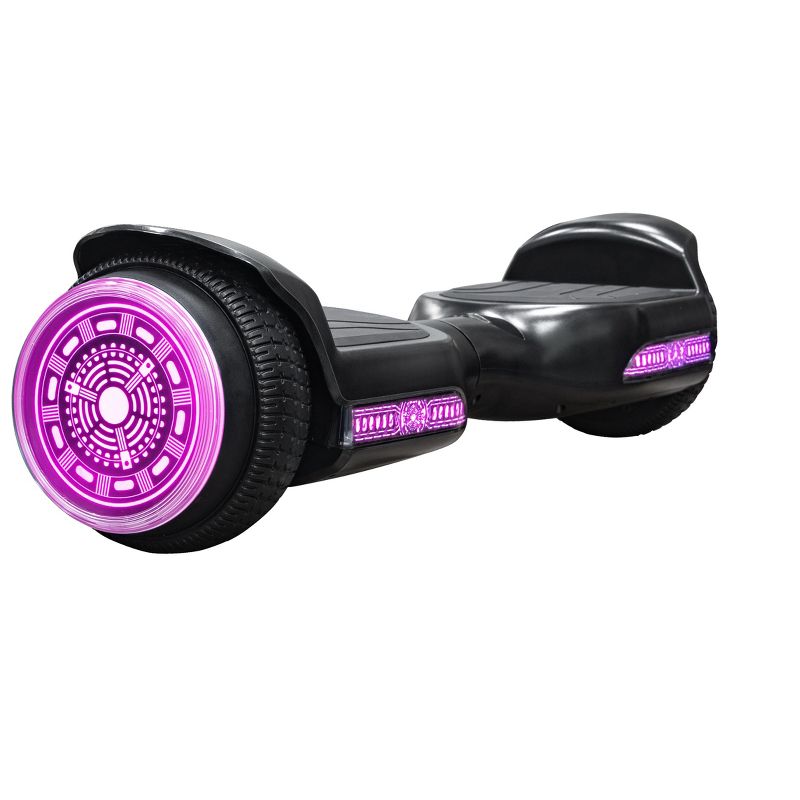 Voyager Hoverboard Hover Beat with Built-in Bluetooth Speaker-Pink, 3 of 4