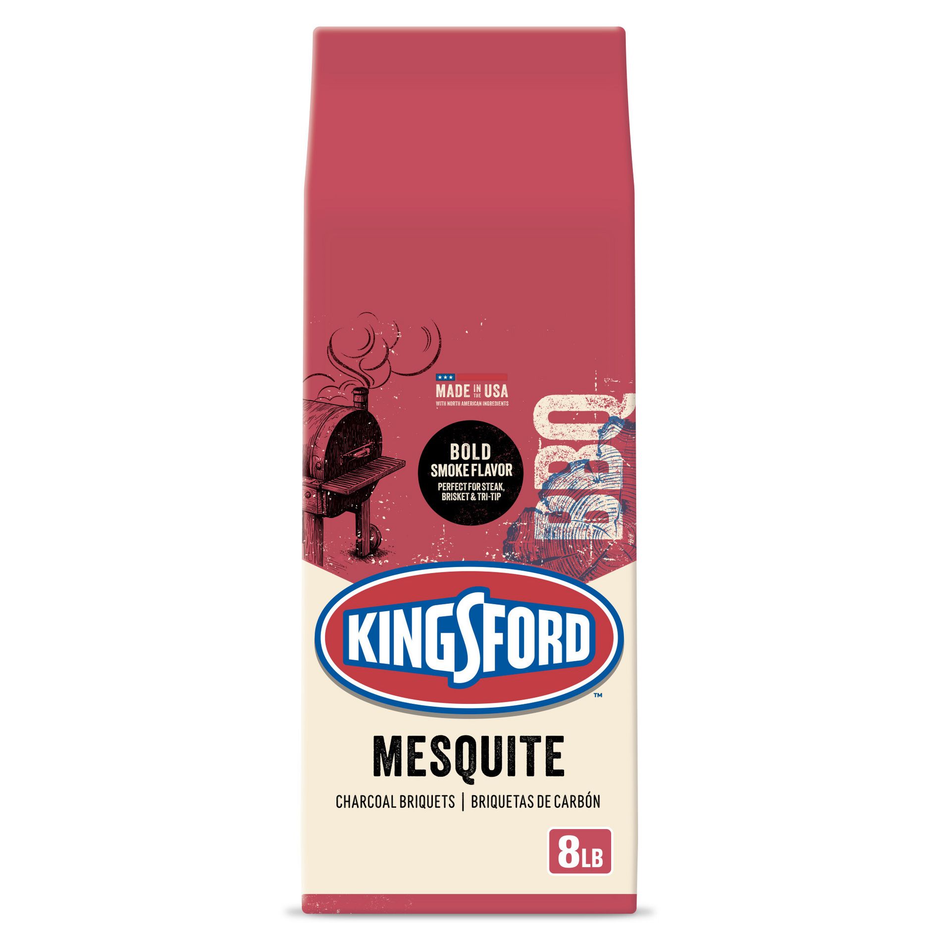 Kingsford Bold and Smoky Mesquite Briquets 8lbs