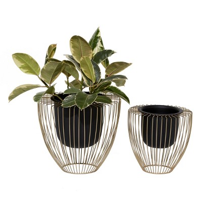 Algreen Acerra Weather Resistant Composite Tall Vase Round Planter