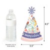 Big Dot of Happiness Let’s Be Fairies - Cone Happy Birthday Party Hats for Kids and Adults - Set of 8 (Standard Size) - 3 of 4