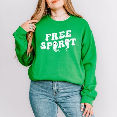 Simply Sage Market Free Spirit Ghost Distressed  Sweatshirt