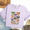 Simply Sage Market Coquette Colorful Halloween Bows Garment Dyed Tee - 3 of 4