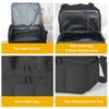 COZONY Large Insulated Lunch Bag for Men & Women, Leakproof Lunch Tote with Adjustable Shoulder Strap, Portable for Work, School, Outdoor - 4 of 4
