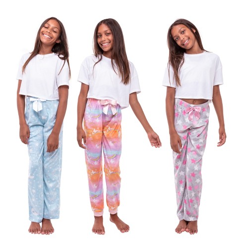 Sleep On It Girls 3 Pack Pajama Pants - Starry Night