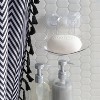 Power Lock Suction Soap Dish Holder Clear - Bath Bliss : Target