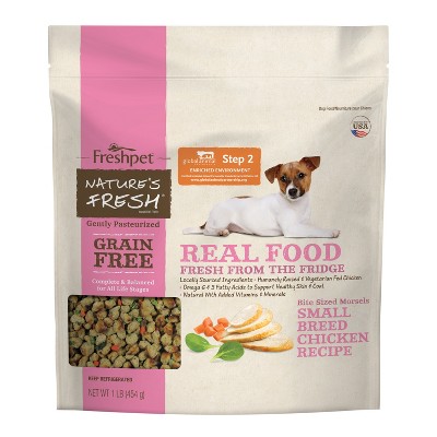 grain free dog food small bites