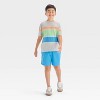 Boys' Short Sleeve Chest Striped T-Shirt - Cat & Jack™ - 3 of 3
