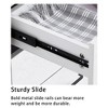 6 Drawer Double Dresser Wood Tower Clothes Organizer Wide Chest Of 6 Drawers Storage Cabinet For Bedroom Hallway Entryway - 3 of 4