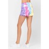 Women's Snow Cone Tie Dye Cut Off High Waist Short - Judy Blue - 4 of 4