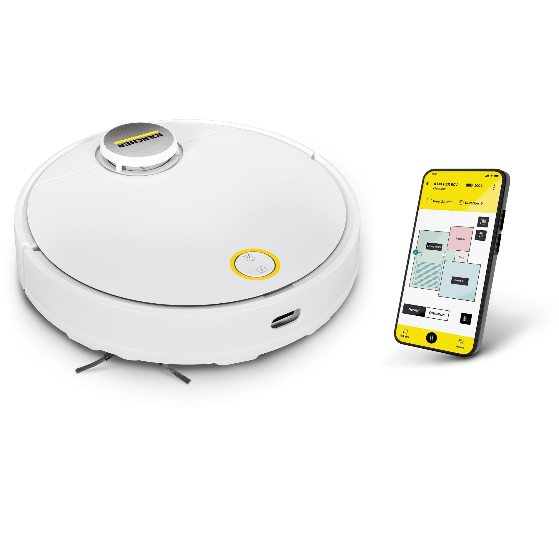 Karcher RCV 3 Robot Vacuum and Mop