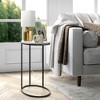 Hudson and Canal 13.25" Tall Mini Lamp with Fabric Shade - 4 of 4