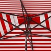 Athens 6.5 X 10 Ft Rectangle Crank Umbrella - PAT8307 - Safavieh - 3 of 3