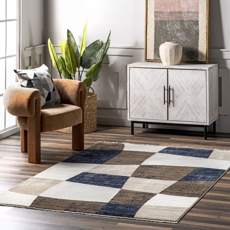 nuLOOM Addilyn Abstract Squared Area Rug, 3 of 11