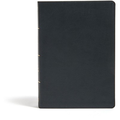 Kjv Super Giant Print Reference Bible, Black Leathertouch - Large Print ...