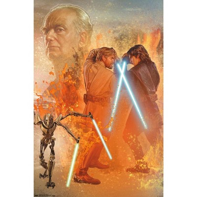 Trends International Star Wars: Revenge Of The Sith - Celebration Mural  Framed Wall Poster Prints : Target