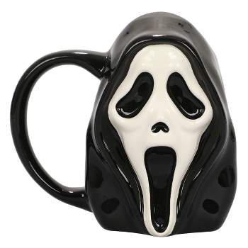 Ghost Face 16 Oz Sculpted Ceramic Mug