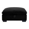 Dexmalle Modern Corduroy Ottomans - 4 of 4