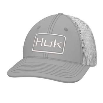 Huk Men's Anti-glare Snapback Trucker Mesh Fishing Hat : Target