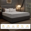 Swedrea Hybrid Mattress Breathable Medium Cooling Memory Foam Bed-in-a-Box White - 2 of 3