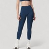 Anna-Kaci Active Women's Seamless High Waist Compression Leggings with Sculpting Back Detail and Stretch Knit Fabric - 4 of 4