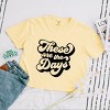 Simply Sage Market These Are The Days Retro Boxy Crop Top - 3 of 4