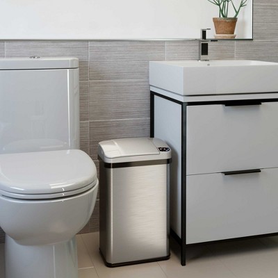 Touchless Stainless Steel 4 Gallon Motion Sensor Trash Can