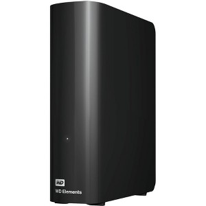 WD Elements 10 TB Hard Drive External Black USB 3.0 WDBWLG0100HBKNESN - 1 of 4