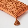 Oversized Diamond Lumbar Throw Pillow Terracotta - Opalhouse™ designed with Jungalow™ - image 4 of 4