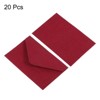 Unique Bargains Blank Paper Mini Vintage DIY Greeting Card Envelope 20 Pcs - 3 of 4