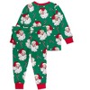 RuffleButts Gender Inclusive Modal Blend Long Sleeve Pajama Set - 2 of 4